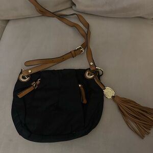 Elegant Black and Brown Women's Bag